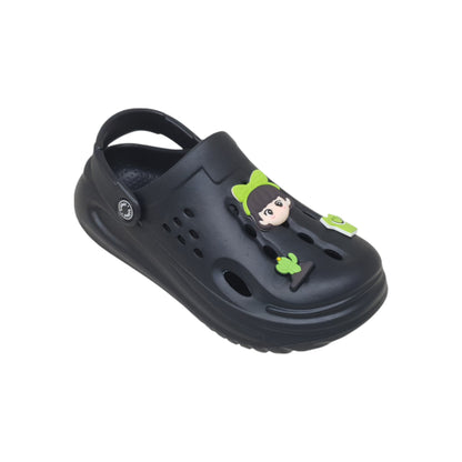 AMK-452 Black Womens Clogs & Sliders