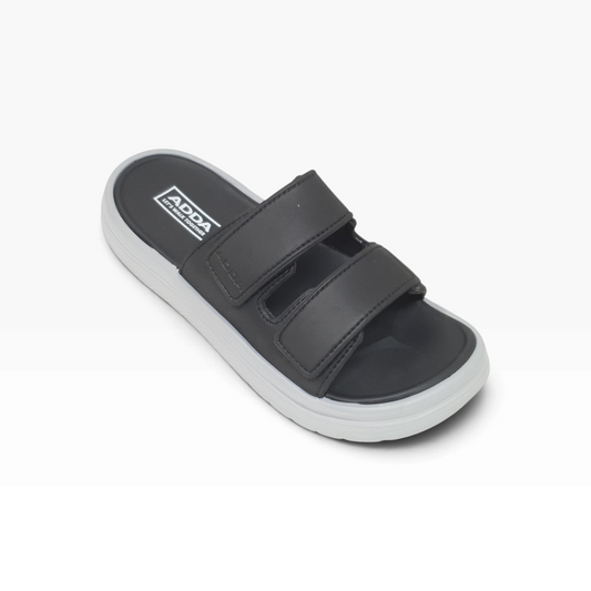 Audi-01 Black Mens Clogs & Sliders