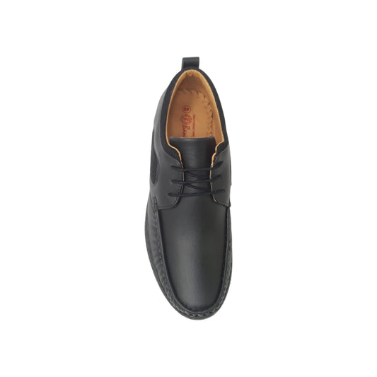 B-143 Black Mens Formal & Casual Shoes