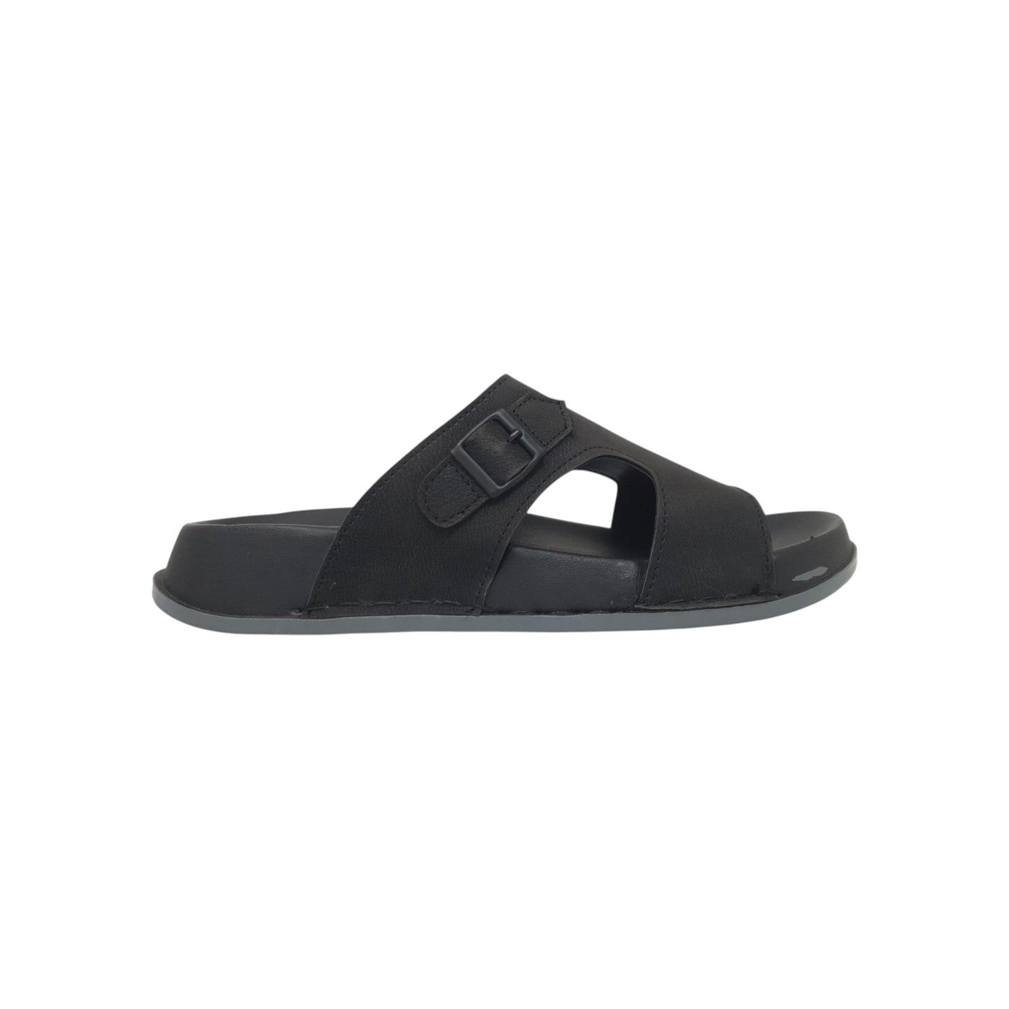 BH-023 Black Mens Slippers & Flip Flops