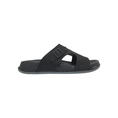 BH-023 Black Mens Slippers & Flip Flops