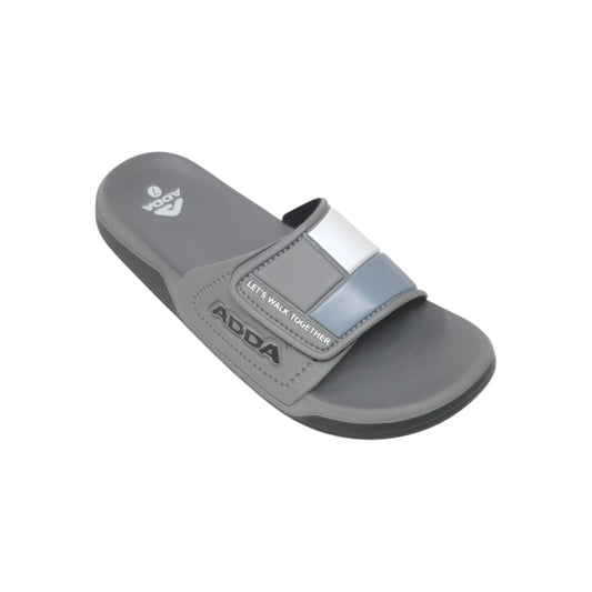 BHT-Graphic Grey Mens Clogs & Sliders