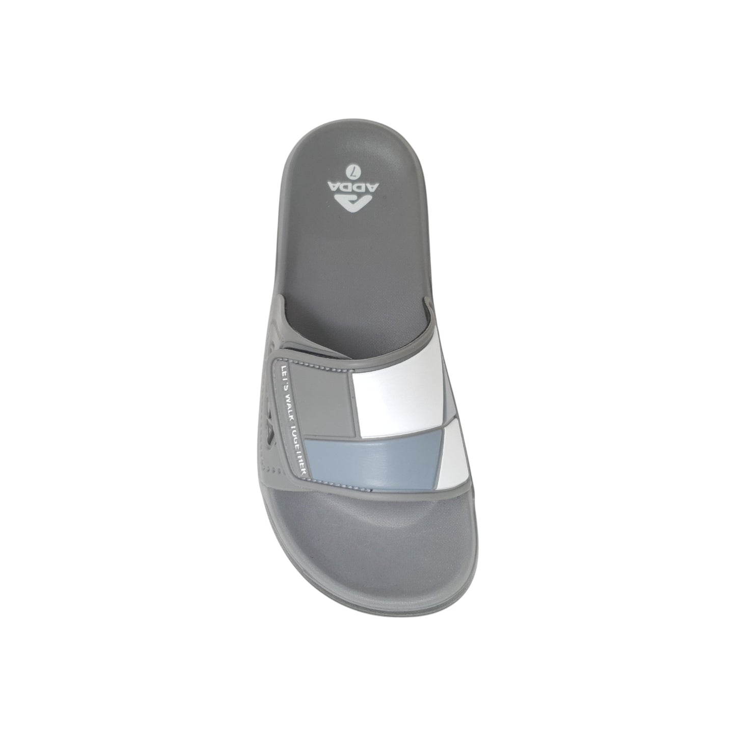 BHT-Graphic Grey Mens Clogs & Sliders