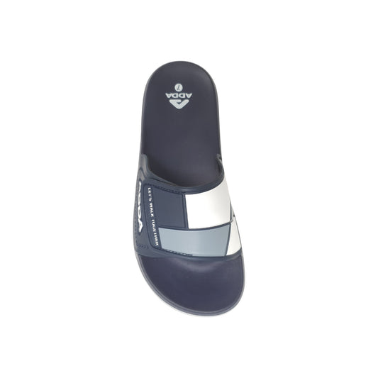 BHT-Graphic Navy Mens Clogs & Sliders