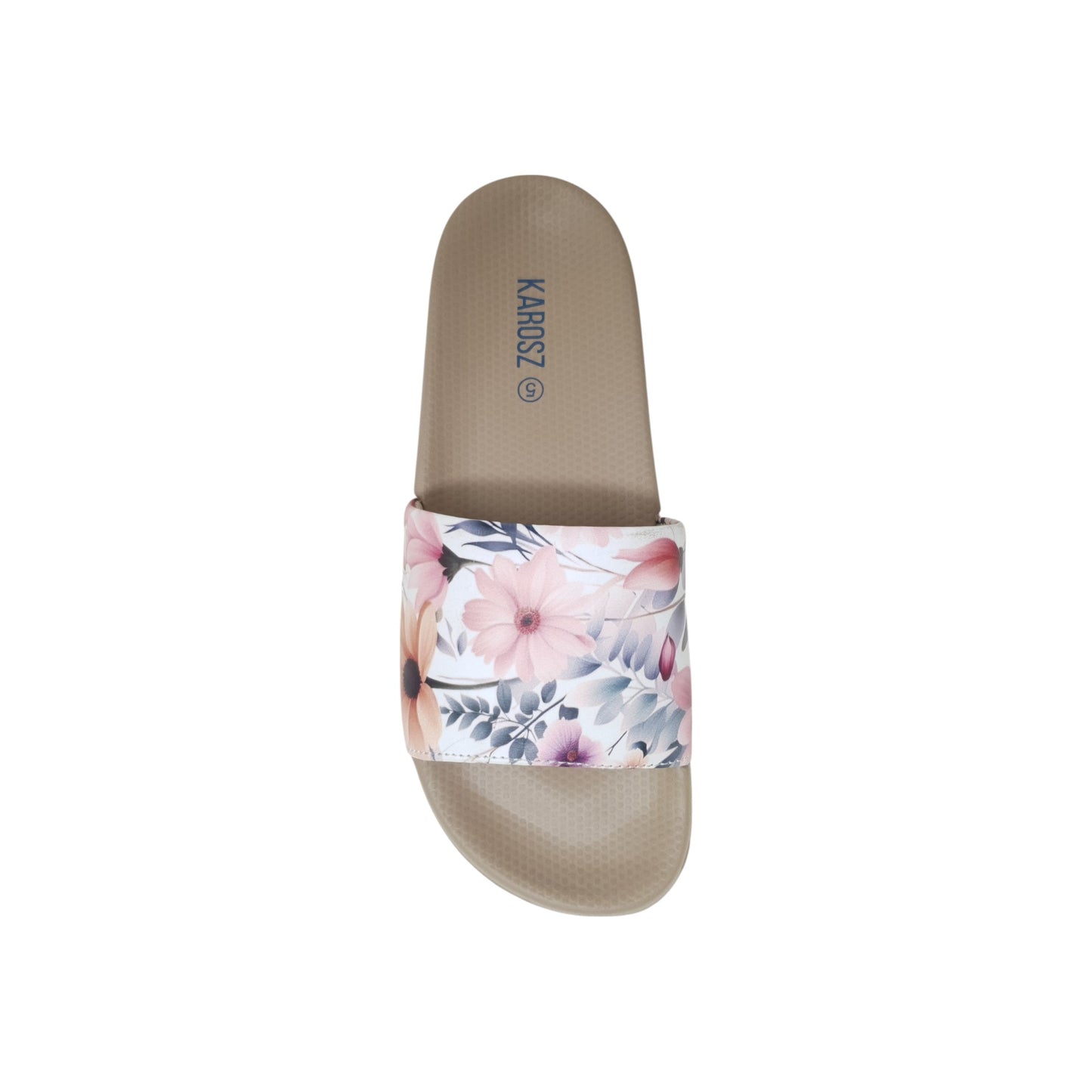 BLOOM-01 Beige Womens Clogs & Sliders