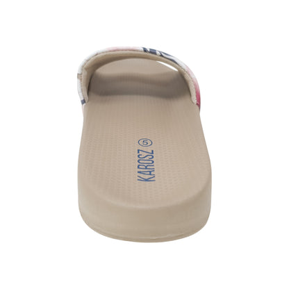 BLOOM-01 Beige Womens Clogs & Sliders