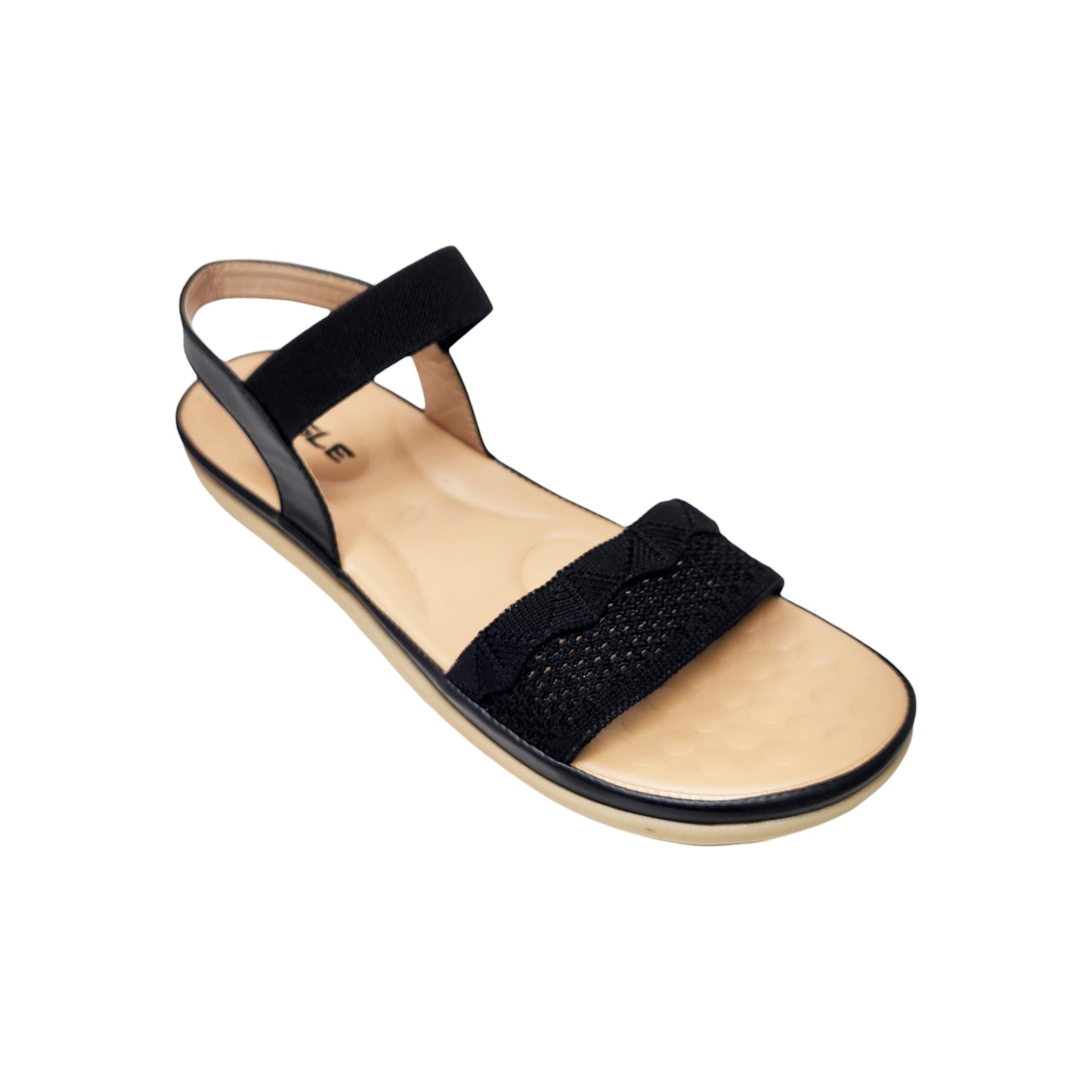BN-101 Black Womens Sandals
