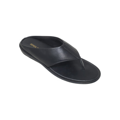 C-012-324  Black Mens Slippers & Flip Flops