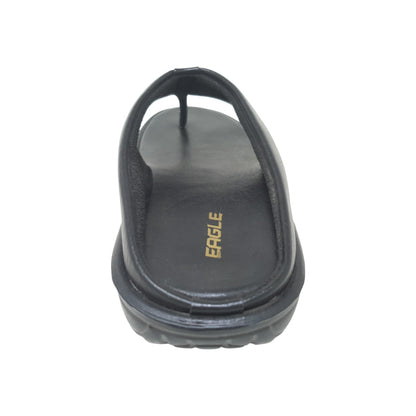 C-012-324  Black Mens Slippers & Flip Flops