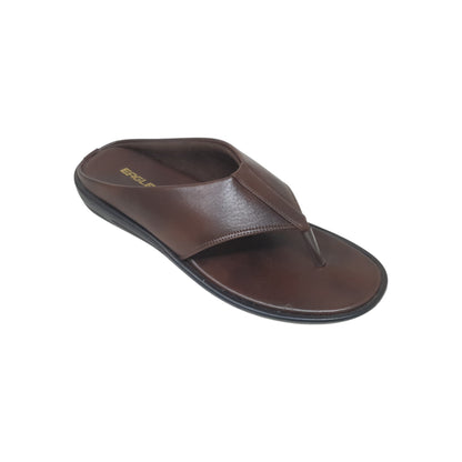 C-012-324 Brown Mens Slippers & Flip Flops