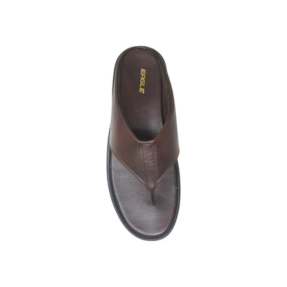 C-012-324 Brown Mens Slippers & Flip Flops