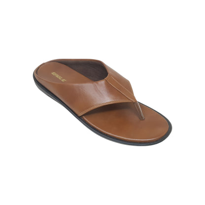 C-012-324 Tan Mens Slippers & Flip Flops