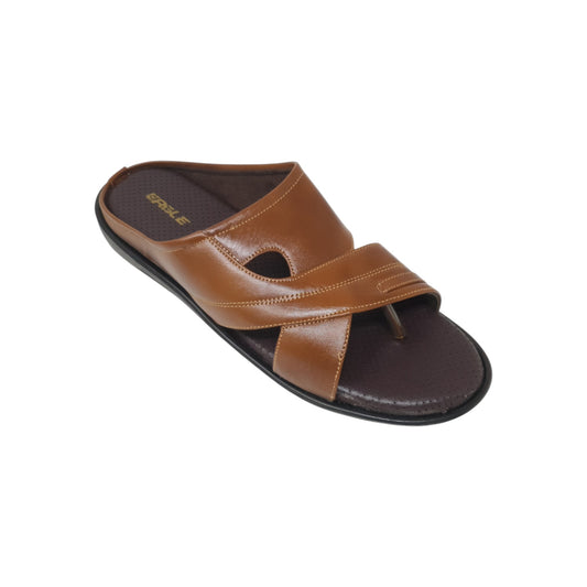 C-3501-270 Tan Mens Slippers & Flip Flops
