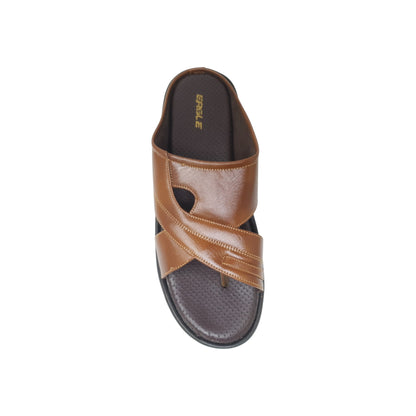 C-3501-270 Tan Mens Slippers & Flip Flops