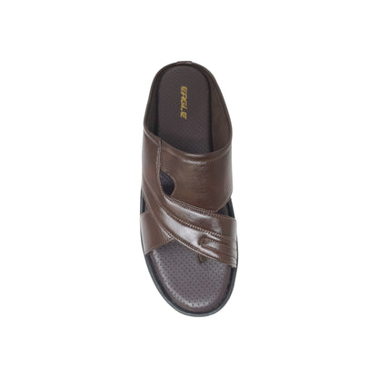 C-3501-270 Brown Mens Slippers & Flip Flops