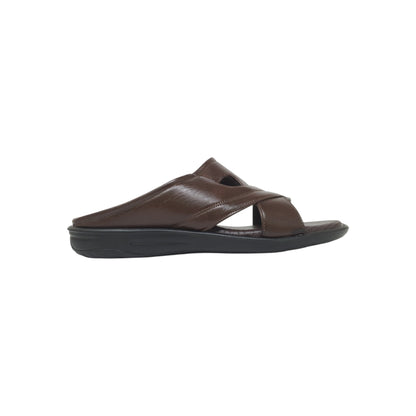 C-3501-270 Brown Mens Slippers & Flip Flops