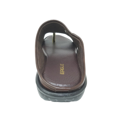C-3501-270 Brown Mens Slippers & Flip Flops