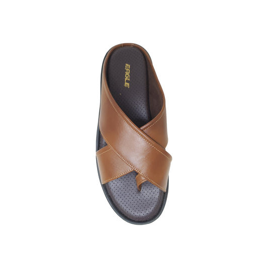 C-3505-109 Tan Mens Slippers & Flip Flops
