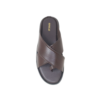 C-3505-270 Brown Mens Slippers & Flip Flops