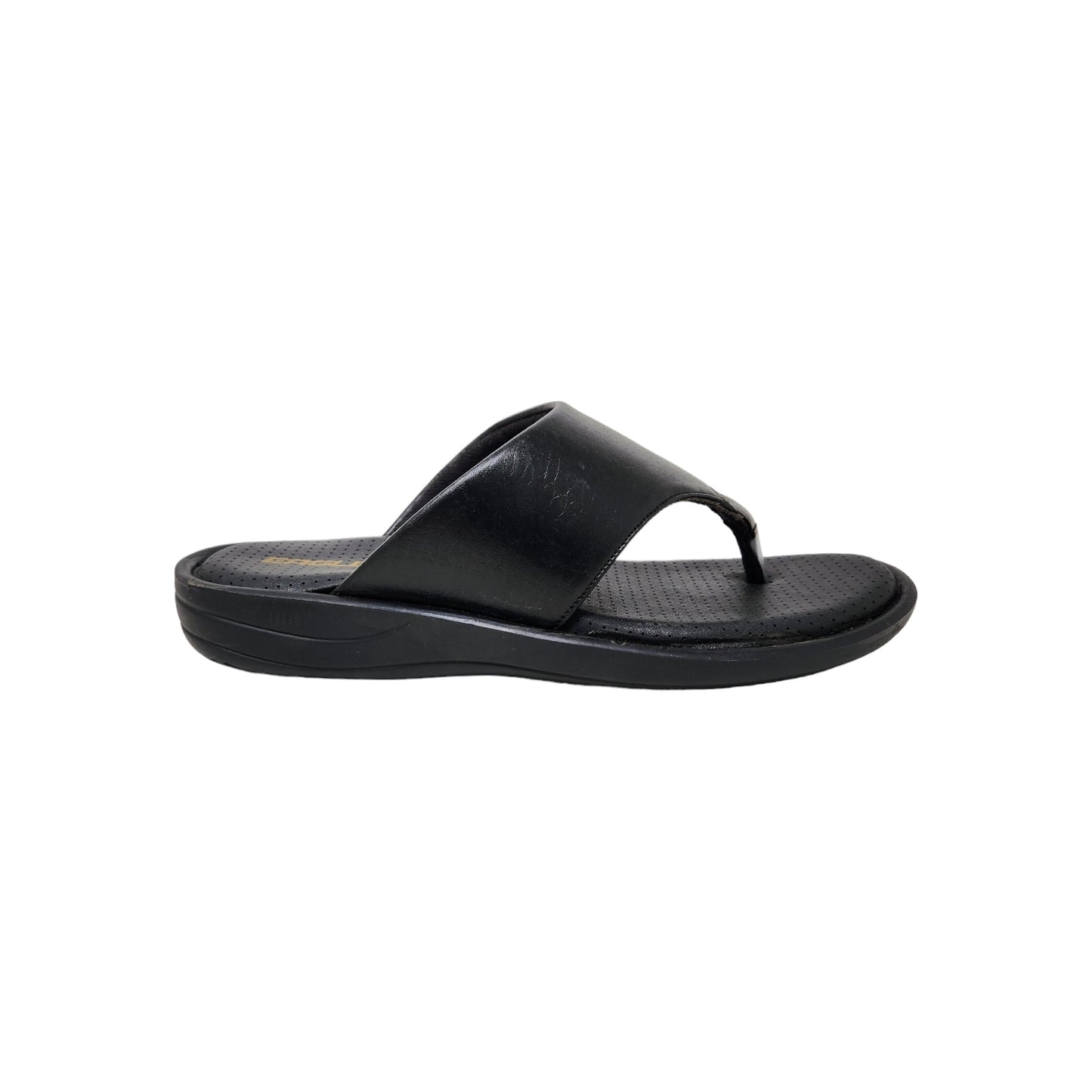 C-3591-108 Black Mens Slippers & Flip Flops