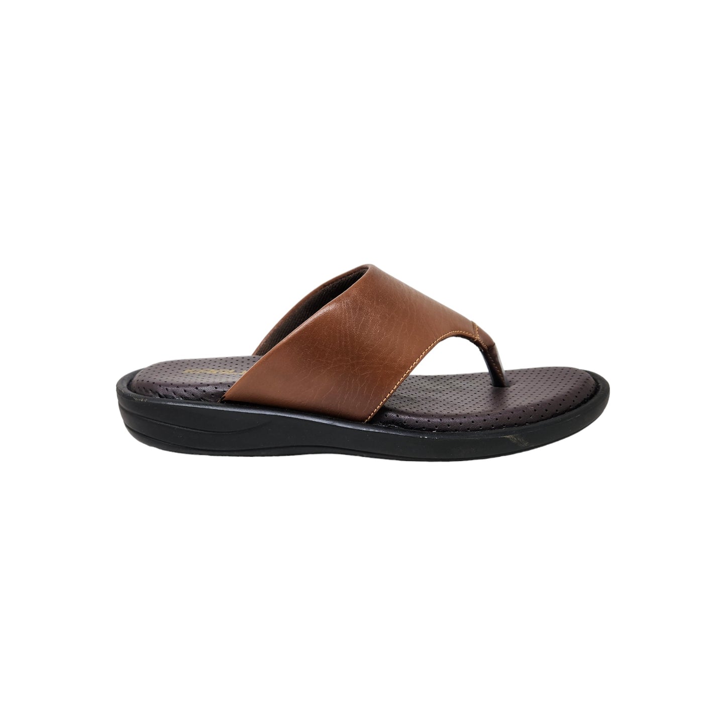 C-3591-108 Tan Mens Slippers & Flip Flops