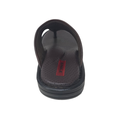 C-3591-111 Brown Mens Slippers & Flip Flops