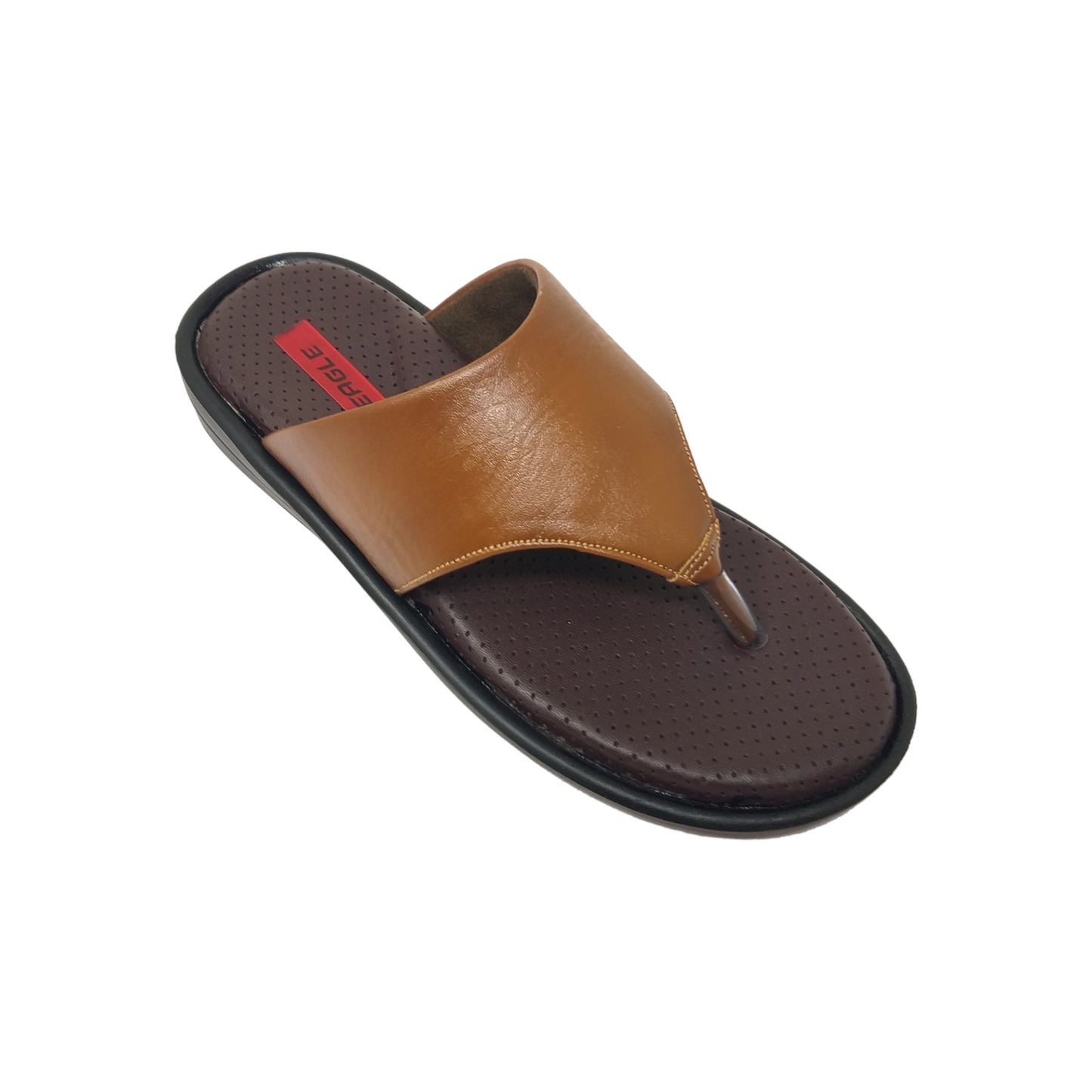 C-3591-111 Tan Mens Slippers & Flip Flops