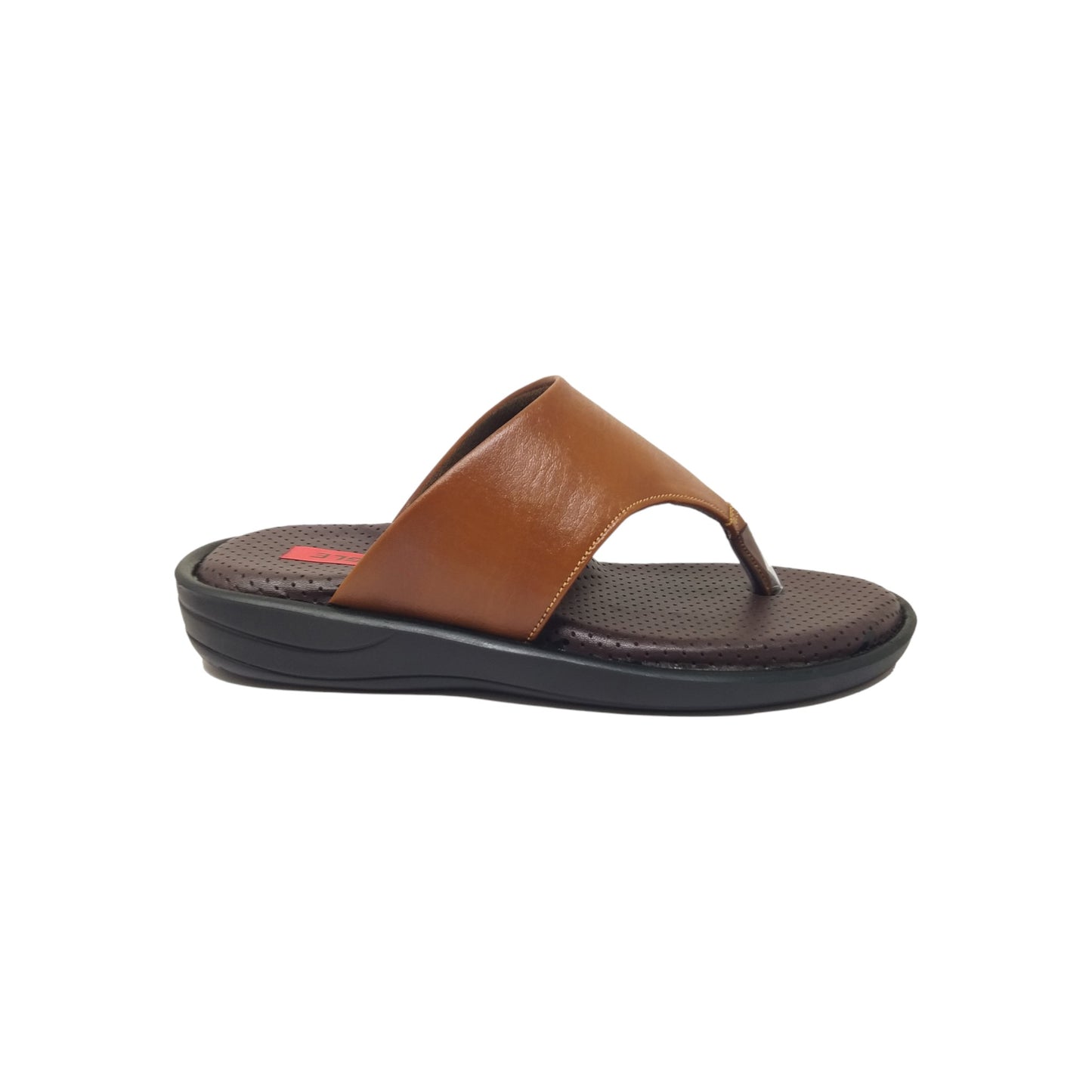 C-3591-111 Tan Mens Slippers & Flip Flops