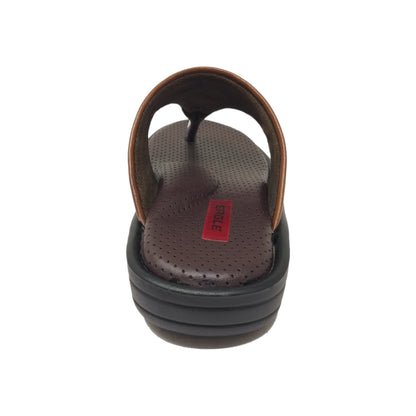 C-3591-111 Tan Mens Slippers & Flip Flops