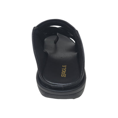 C-3608-269 Black Mens Slippers & Flip Flops