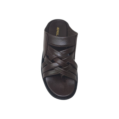 C-3608-269 Brown Mens Slippers & Flip Flops