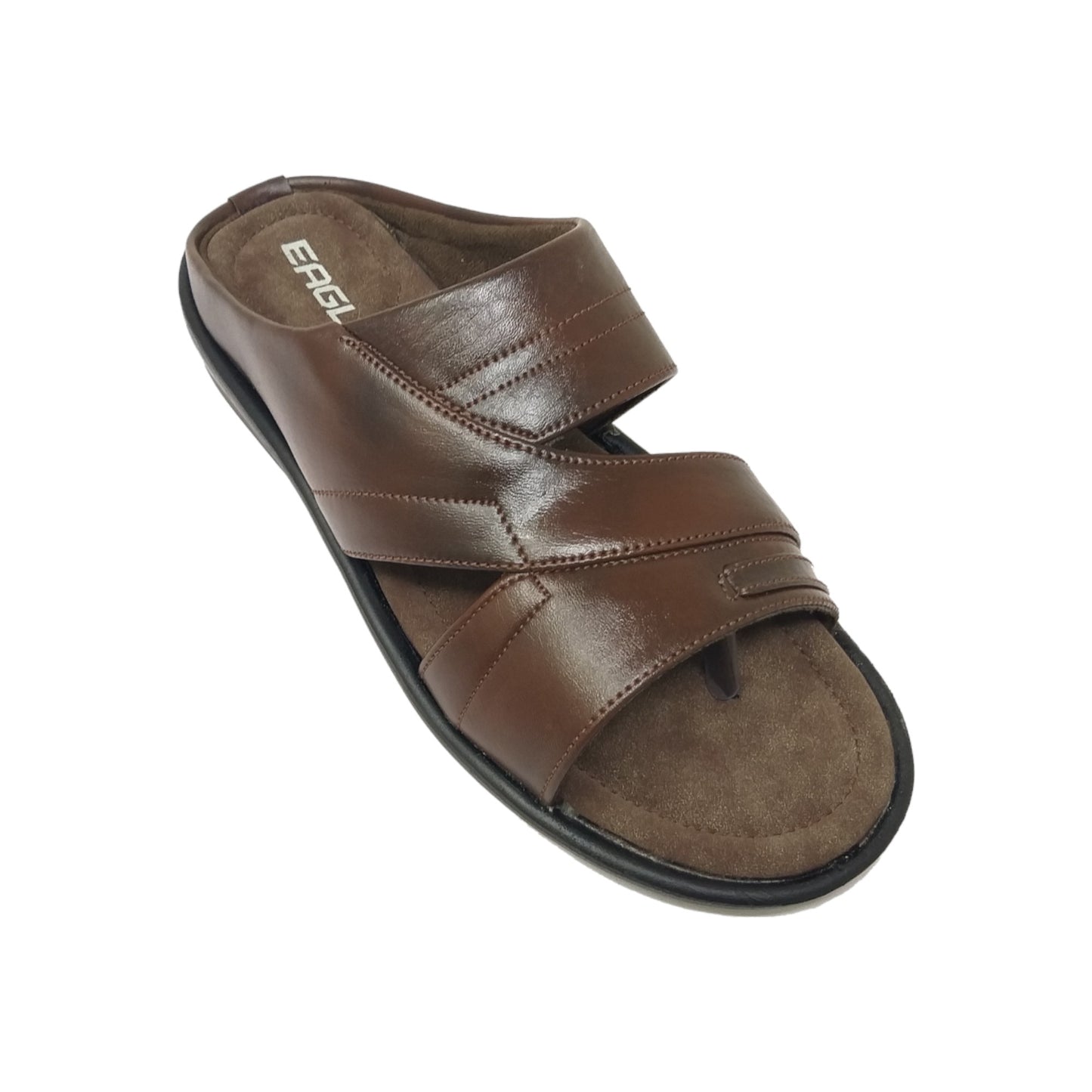C-3676-357 Brown Mens Slippers & Flip Flops
