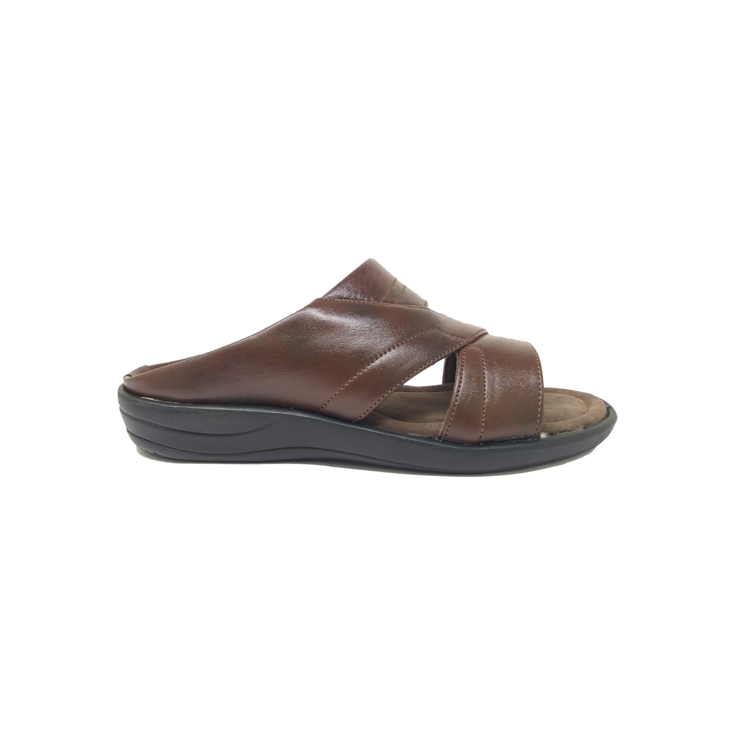 C-3676-357 Brown Mens Slippers & Flip Flops