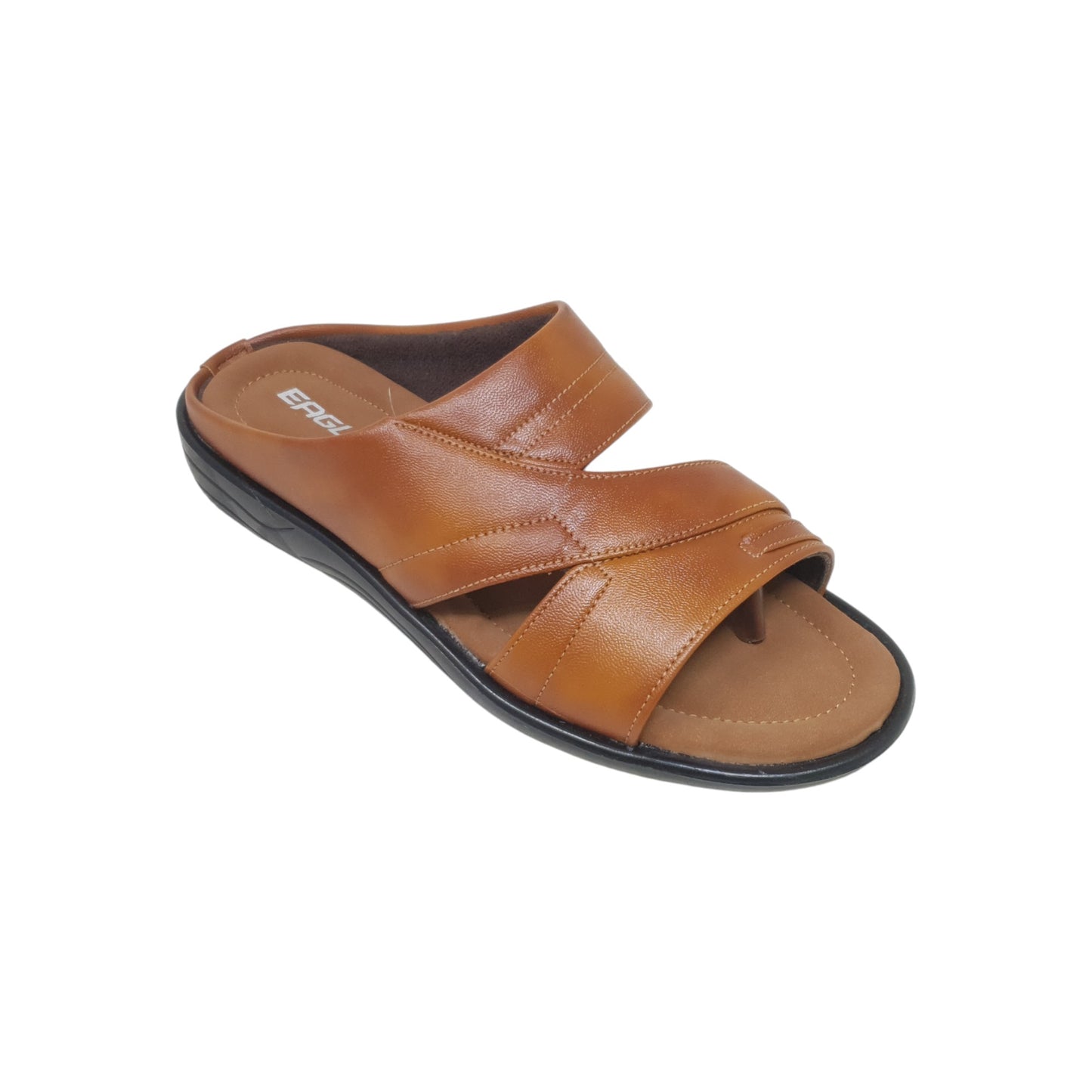 C-3676-357 Tan Mens Slippers & Flip Flops