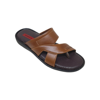 C-3710-111 Tan Mens Slippers & Flip Flops