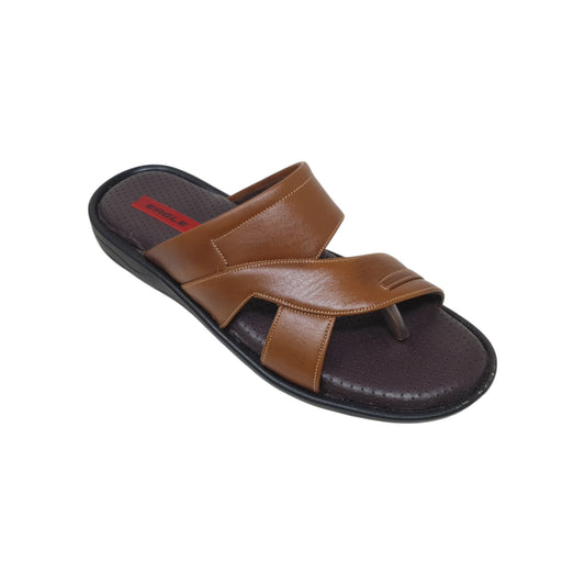 C-3710-111 Tan Mens Slippers & Flip Flops