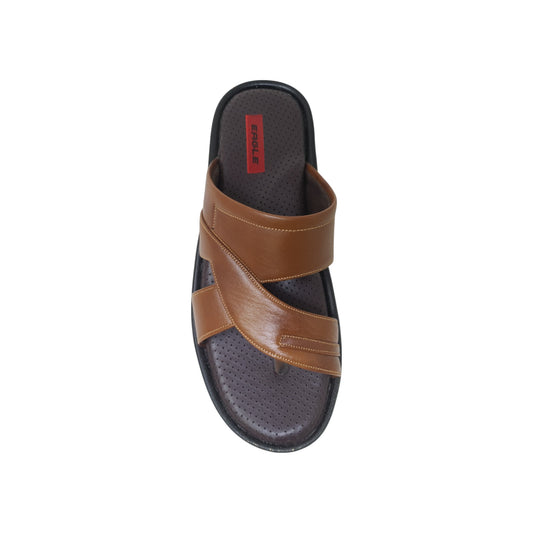 C-3710-111 Tan Mens Slippers & Flip Flops