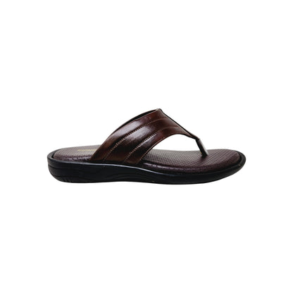 C-3744-108 Brown Mens Slippers & Flip Flops