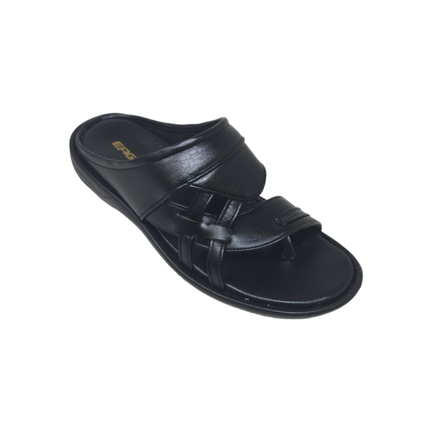C-3785-269 Black Mens Slippers & Flip Flops