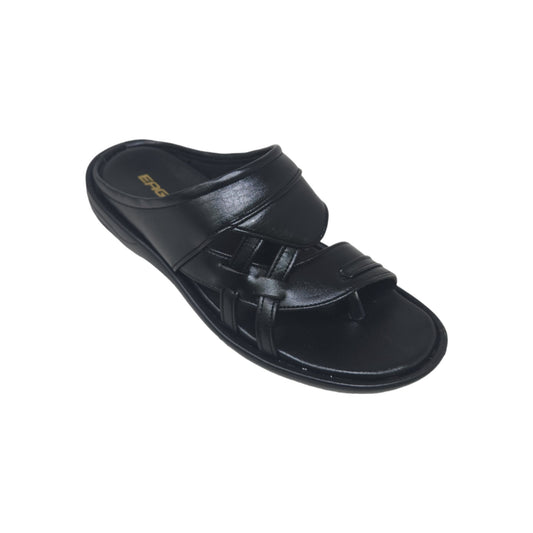 C-3785-269 Black Mens Slippers & Flip Flops