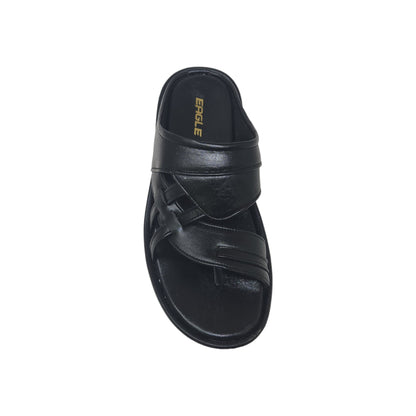 C-3785-269 Black Mens Slippers & Flip Flops