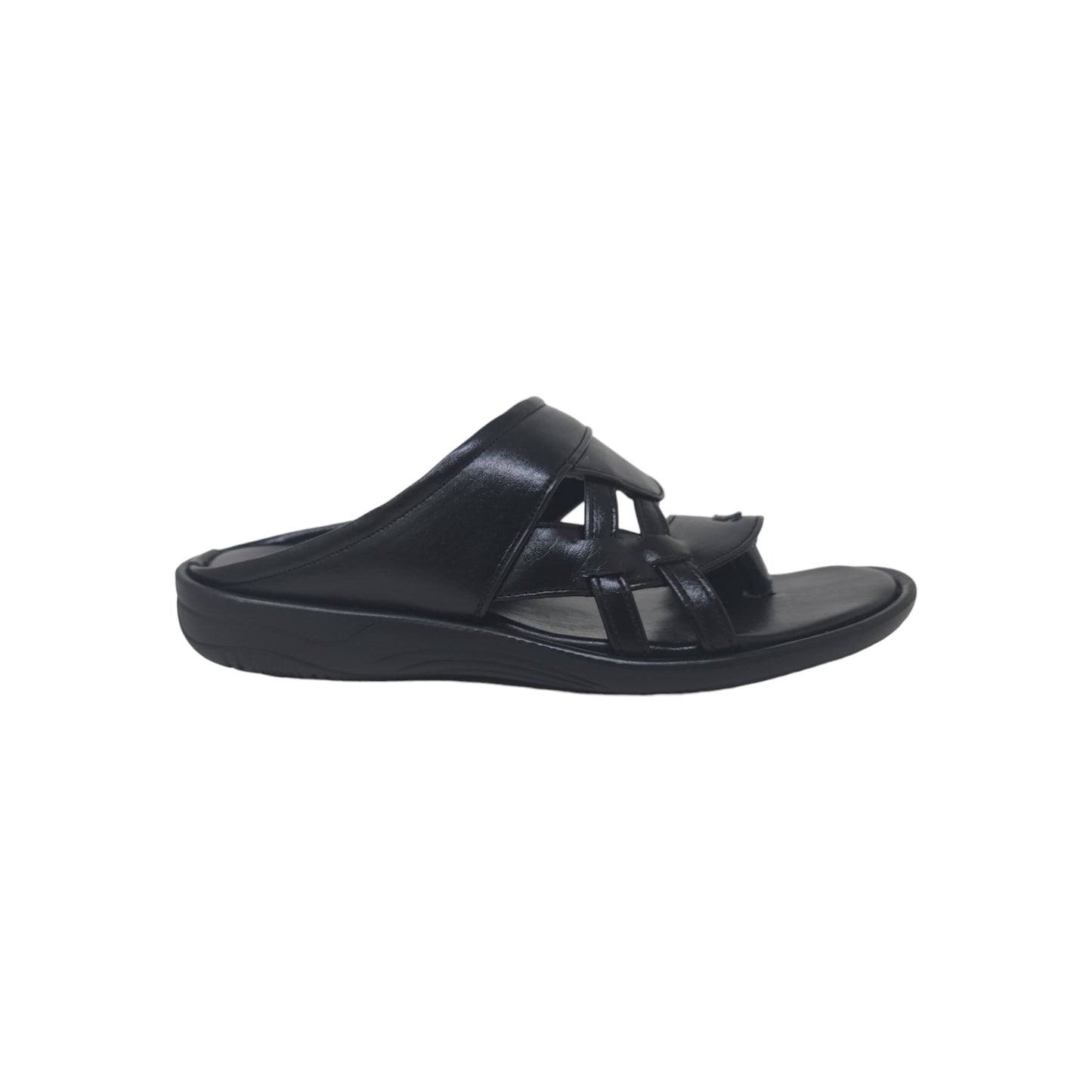 C-3785-269 Black Mens Slippers & Flip Flops