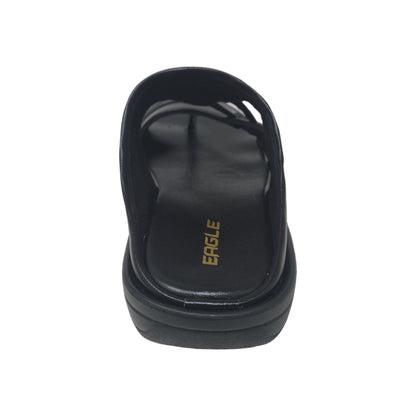 C-3785-269 Black Mens Slippers & Flip Flops