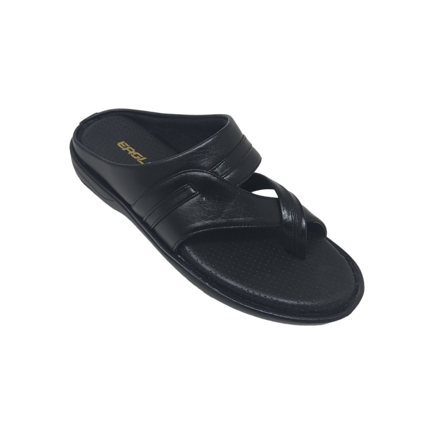 C-3790-109 Black Mens Slippers & Flip Flops