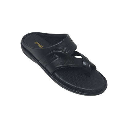 C-3790-109 Black Mens Slippers & Flip Flops