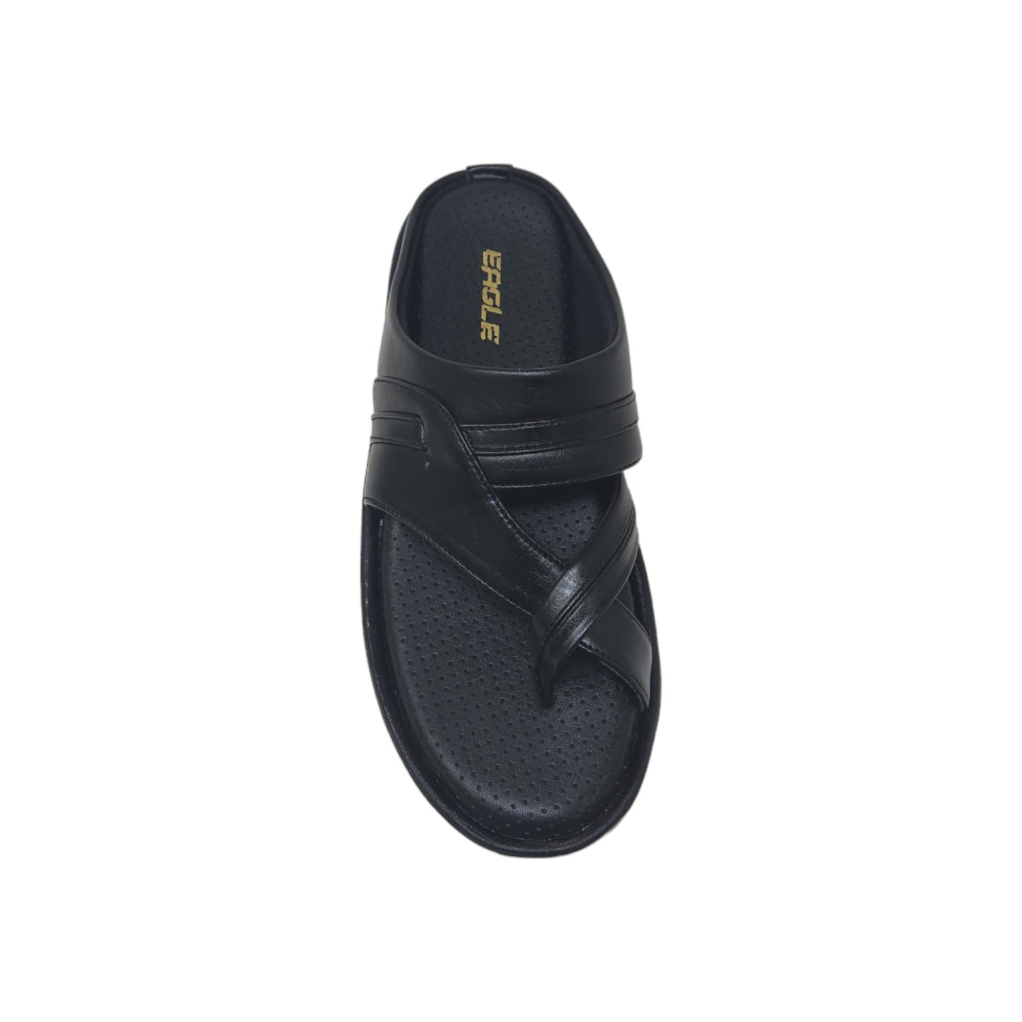 C-3790-109 Black Mens Slippers & Flip Flops