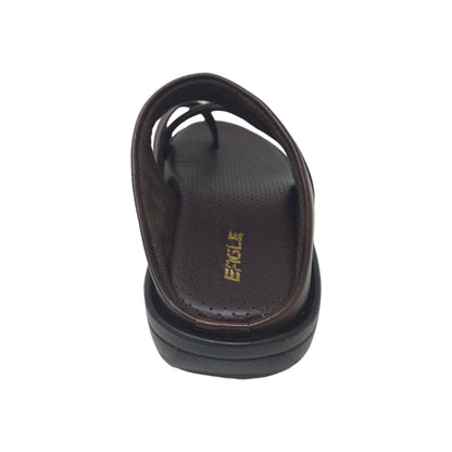 C-3790-109 Brown Mens Slippers & Flip Flops
