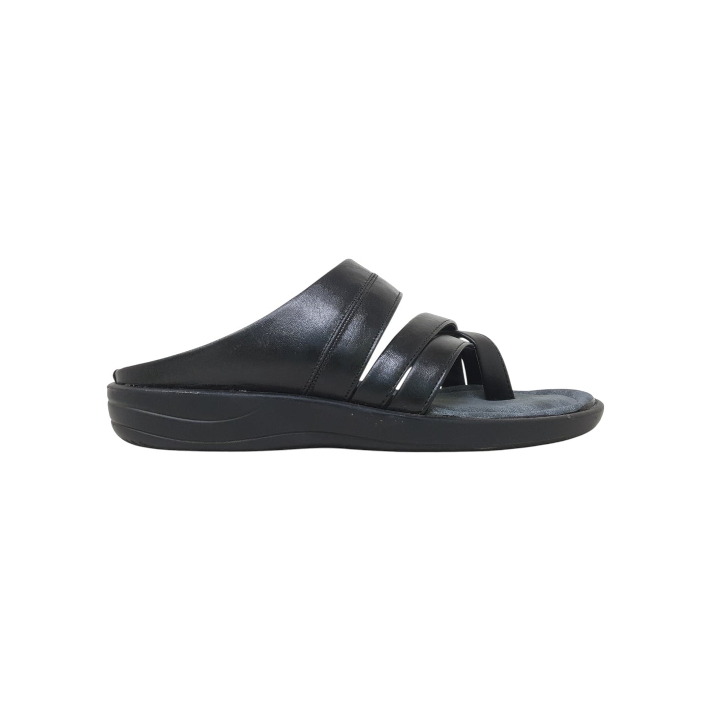 C-3820-357 Black Mens Slippers & Flip Flops