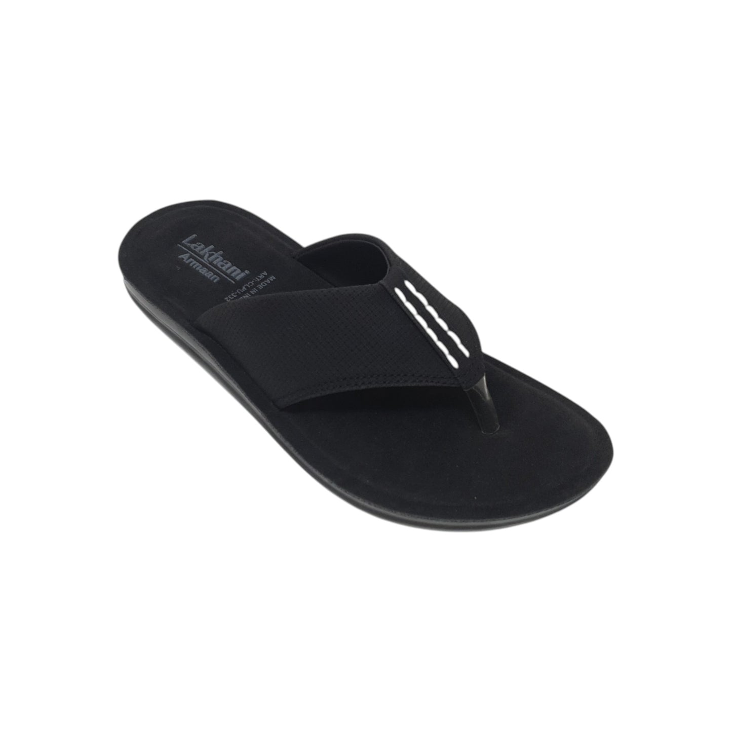 CLPU-332 Black Mens Slippers & Flip Flops