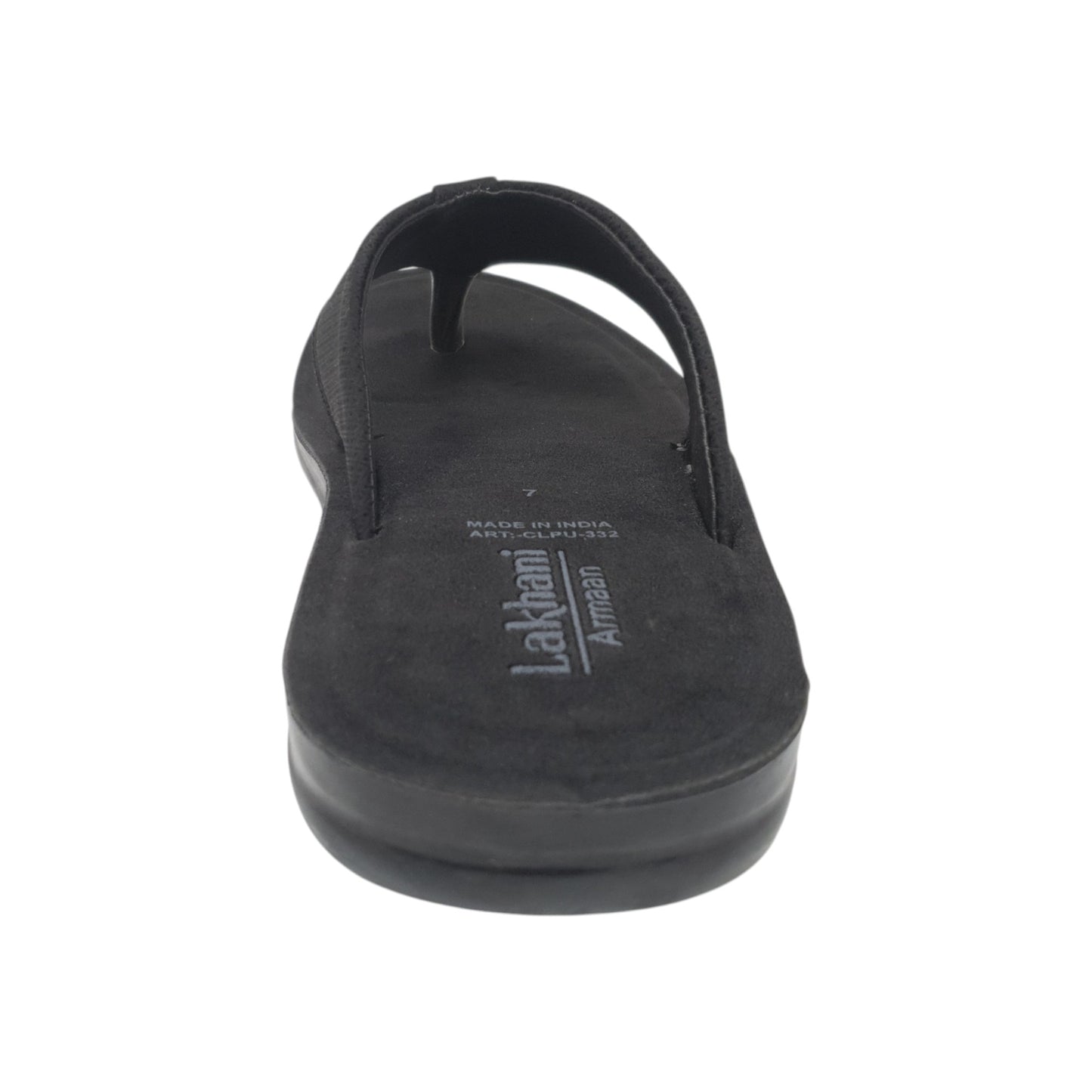 CLPU-332 Black Mens Slippers & Flip Flops